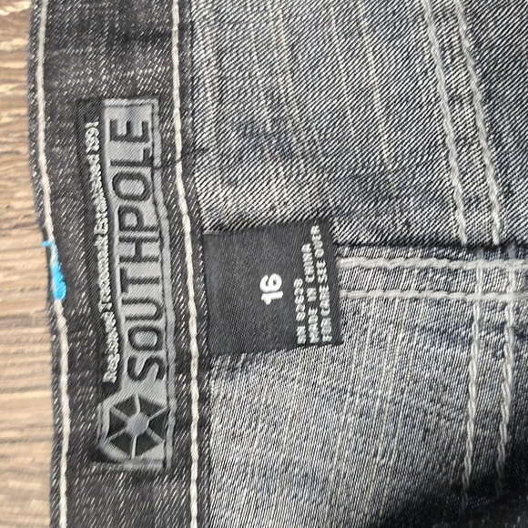 SOLD on eBay!! South Pole 8180 Denim Jeans Straight Leg Boys Size 16 - Picture 4 of 10